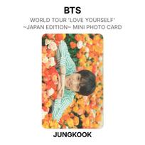 BTS WORLD TOUR 'LOVE YOURSELF'~JAPAN EDITION~ MINI PHOTO CARD Official Photocard JUNGKOOK 04