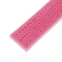 String Of Pearl Mould Paste Bead Fondant Cake Silicone Clay Mould Decoration 1pcs