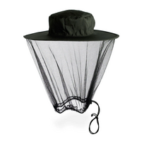 Lifeventure Pop-Up Mosquito Headnet Hat skrybėlė su tinkleliu nuo uodų ir mašalų