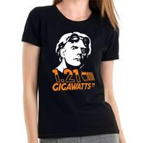 Doc Brown Back to the Future Fun Ladies Girlie T-Shirt S