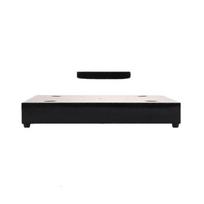 Rotating Magnetic Levitating Display Stand Acrylic 500g Load Bearing 25-30mm No Load Suspension Distance LED Maglev Display Rack EU Plug black
