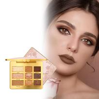 9 Shade All-in-One Eyeshadow Palette - Versatile for Daily Wear & Party Gatherings, Portable Travel-Friendly Eye Cosmetics 1set