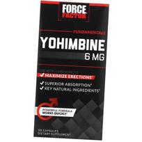 Juodųjų pipirų ekstraktu, Yohim 6, Force Factor 30 kaps. (08641002) 30caps