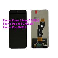 LCD Screen and Digitizer Full Assembly For Tecno Pova 6 Neo 5G