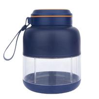 800ml Portable Electric Blender Rechargeable Cordless Juicer Powerful Juicer Cup For Smoothie Juice Food Mixing mėlyna