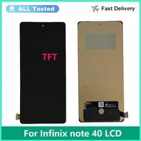 Pilnas LCD ekrano ir lietimui jautraus stiklo surinkimas, skirtas Infinix Note 40