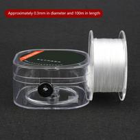 100/80/75M Strong Elastic Crystal Beading Cord For Bracelets Stretch Thread String Necklace Diy Jewelry Making Cords Line 0.3MM