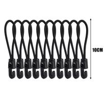 10/15/25cm Elastic Bungee Cord Adjustable High Elasticity Rubber Luggage Straps For Camping Cars Tent Fixed Cord Ties With Hook 1PC
