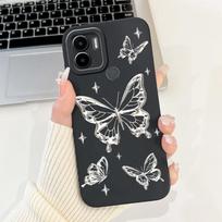 Case For Xiaomi Redmi A1+ A2+ A1 A2 A3 A3X A3 Pro Funda Redmi A5 A4 With Heart Bowknot Floral Flower Motif Cover Soft Silicone Redmi A5 4G