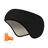 Adjustable Polyester Noise Cancellation Ear Muffs Sleep Mask Sleeping Relaxing Blackout Mask