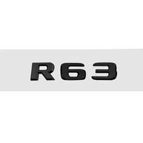 ABS Car Rear Sticker Alphabet Trunk Badge Decal Exterior for  Benz R63 R300 R320 R350 R500 R Class 3D Emblem Accessories