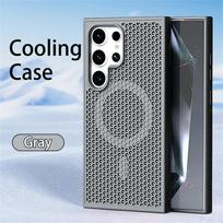 For Magsafe Magnetic Heat Dissipation Phone Case For Samsung S26 S25 S24 Ultra S22 Plus S23 FE Shockproof Protection Cover Galaxy S22 5G