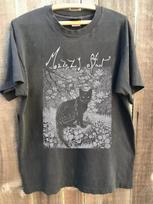 90s Mazzy Star Cat Tshirt Short Sleeve Charcoal Classic Style Tshirt  Unisex T-Shirt L