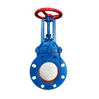 XunCheng Manual Cast Iron Wafer Knife Gate Valve