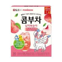 Damtuh Pokemon Kombucha 5g x 30 Sticks 13Types Flat Peach 1box (30ea) pink