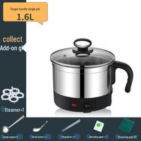 Compact Stainless Steel Multi-functional Electric Cooker for Students