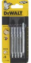 Siaurapjūklių peiliukas Dewalt Extreme Precision, anglies plienas, 82 mm, 5 vnt.