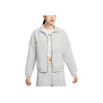 Nike Windrunner Classic Fashion Simple Lapel Versatile Jacket Women Jacket Light-Silver Pale-Yellow-Green White FV6305-034 S