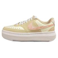 Nike Court Vision 1 Alta Leather Thick Sole Non-Slip Wear-Resistant Platform Low-Top Sneakers Women sneakers Yellow Pink FD9921-181 39