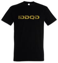 IDDQD Mens T-Shirt Fun Nerd Geek Sysadmin Coder Analyst IT Cheat Gamer Gaming 2XL