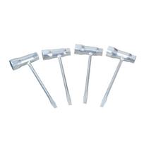 4Pcs 13mm-19mm Spark Plug Socket Wrench Stainless Steel Spanner for Gasoline Chainsaw Brush Cutter Chainsaw Wrench Tool