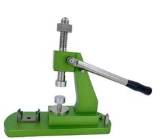 Heavy Duty Watch Glass Press Tool Dies Set Table Mounted Watch Crystal Back Cover Fitting Machine For Watchmakers 6173 žalia