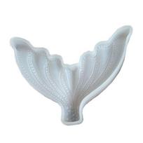 Crystal Epoxy Mold Mer-maid Fish Tail Set Fondant Baking Tool Gypsum Resin Candle Soap Clay Cake Decoration Mold 1