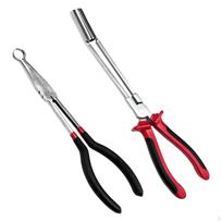 2x Automotive Spark Plug Removal Pliers Tools Connector Disconnect Plier Heavy Duty Practical