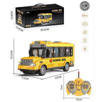 1:30 Scale Rc Bus Remote Control Car School Bus Ambulance Tuck Tour Bus Model Double Decker Bus Electric Car Boys Toys Birthday Gifts QH204-1D