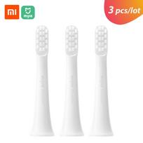 Originalios Xiaomi T100 dantų šepetėlio keičiamos galvutės Mijia T100 elektrinio burnos gilaus valymo Sonicare dantų šepetėlio galvutės 3pcs brush Head