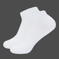 Men's Plus Size Odor-Resistant Cotton Ankle Socks, Sizes 44-47, Solid Colors, Sweat-Absorbent, No-Show, Spring/Autumn, European/American Style Regular Size [Fits 39-43] balta