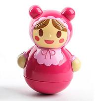 Anime Anpanman Bacteria Boy Tumbler Anime Action Figure Model Gifts Collectible Figurines for Kids 9CM pink
