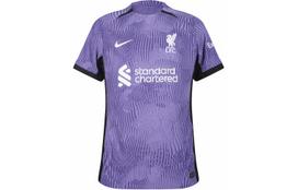Nike Dri Fit ADV Rungtynių Futbolo Marškinėliai Liverpool Komanda Unisex Violetinė DX9758-568 M gray