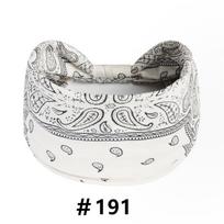 „Boho“ galvos juostos plačių mazgų plaukų šalikas gėlėmis margintas plaukų juostelė Elastingas turbanas galvos apvyniojimas, tamprios galvos juostos Bandana Madingi plaukų aksesuarai moterims