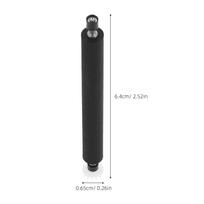 Thermal Printer Paper Roller Shaft Replacement Parts 2.52x0.26x0.26in for Receipt Printing Small Ticket Printers Commercial black