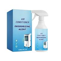 Air Conditioner Deodorizing Agent 120ml Spray Bottle for Home Wall-Mounted AC Unit Filter Cleaning Removes Dirt and Odors Liquid Formula One Size