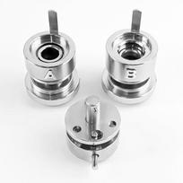 25-75MM Rotary Metal Badge Press with Interchangeable Molds