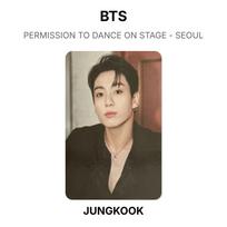 BTS PERMISSION TO DANCE ON STAGE - SEOUL Official Photocard JUNGKOOK 07