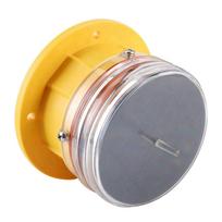 Solar Power Sidelight IP68 LED Ship Marine Dock Barge Safety Beacon Flashing Light 360 degrees  Lighting