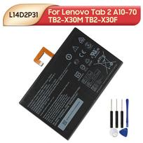Įkraunama ličio baterija, skirta Lenovo Tab 2 A10-70 LC/A10-70F TB2-X30M TB2-X30F L14D2P31 planšetiniam kompiuteriui, 7000 mAh