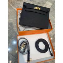 Togo first layer cowhide KL bag dance bag 2023 spring and summer new single shoulder crossbody backpack with double shoulder strap 22x7x16.5cm