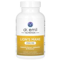 Lion's Mane Mushroom Smart Shroom 2100mg Veggie Capsules 90 Count 90 pcs - 1 ea
