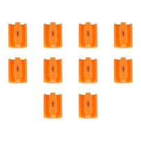 10-30Pcs Paper Cutter Replacement Blades Refill Security Safeguard Design for Cutting Craft Paper Card for A5 A4 Paper Trimmer orange