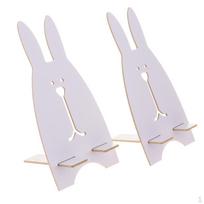 Cute Rabbit Wooden Phone Stand Mount Desk Holder For balta