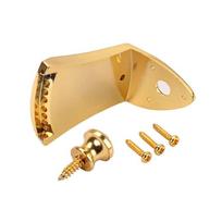 Metal Triangular Mandolin Tailpiece 8 String Mandolin Tailpiece Arched Top Mandoline Replacement Part Easy to Install 1