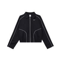Nike Sportswear Logo striukė su užtrauktuku moteriška striukė juoda FN1941-010 S