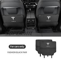 Car Seat Back Protection Anti-Kick Pad Rear Seat Storage Bag For Tesla Model 3 Model Y Model S Model X Cyberbruck Beast Roadster juoda