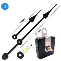 Didelio sukimo momento tylus kvarcinis laikrodžio mechanizmo keitimo rinkinys su 18 mm ašimi „pasidaryk pats“ sieniniams laikrodžiams, skydo skersmuo 50–60 cm