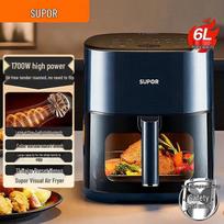 SUPOR 6L Air Fryer Oven with Steam Roast CN plug (adapter included)