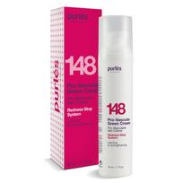 Purles 148 žalias kremas jautriai odai su kuperoze - ramina paraudimą, stiprina kraujagysles, ramina sudirgimus - 50 ml